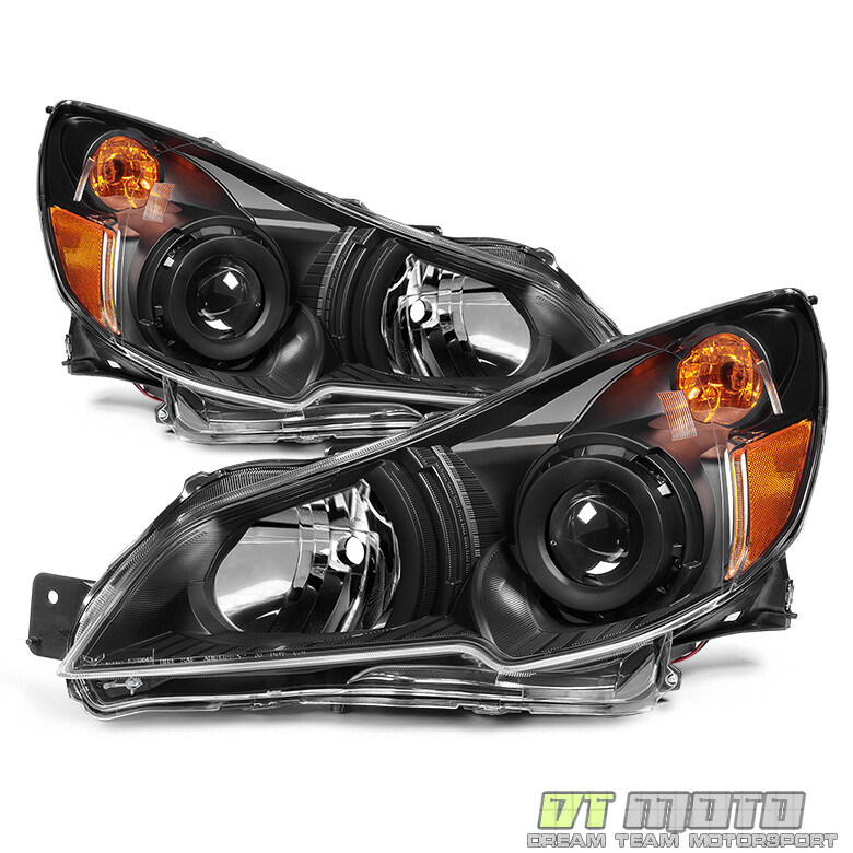 For 2010-2014 Subaru Legacy/ Outback Projector Headlights Headlamps Left+Right