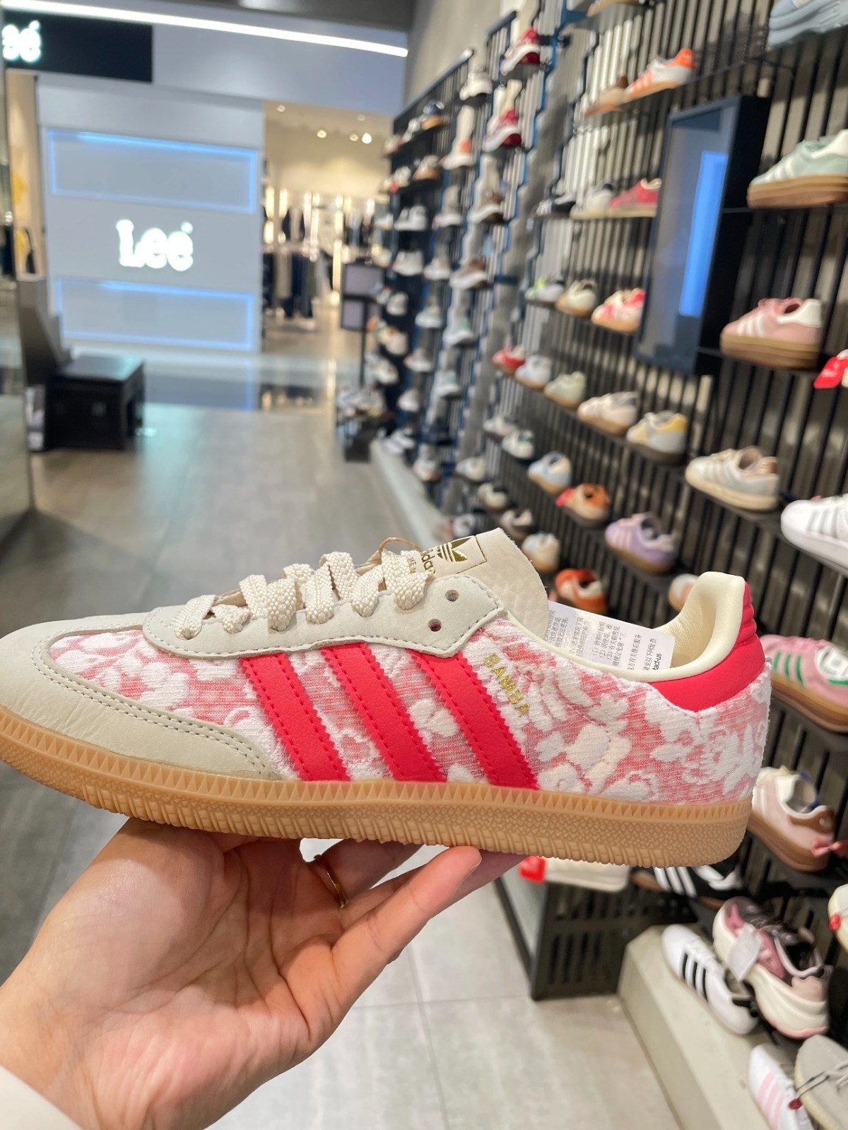 Adidas Samba Og Liberty London Better Scarlet Women's - JR8841 Shoes