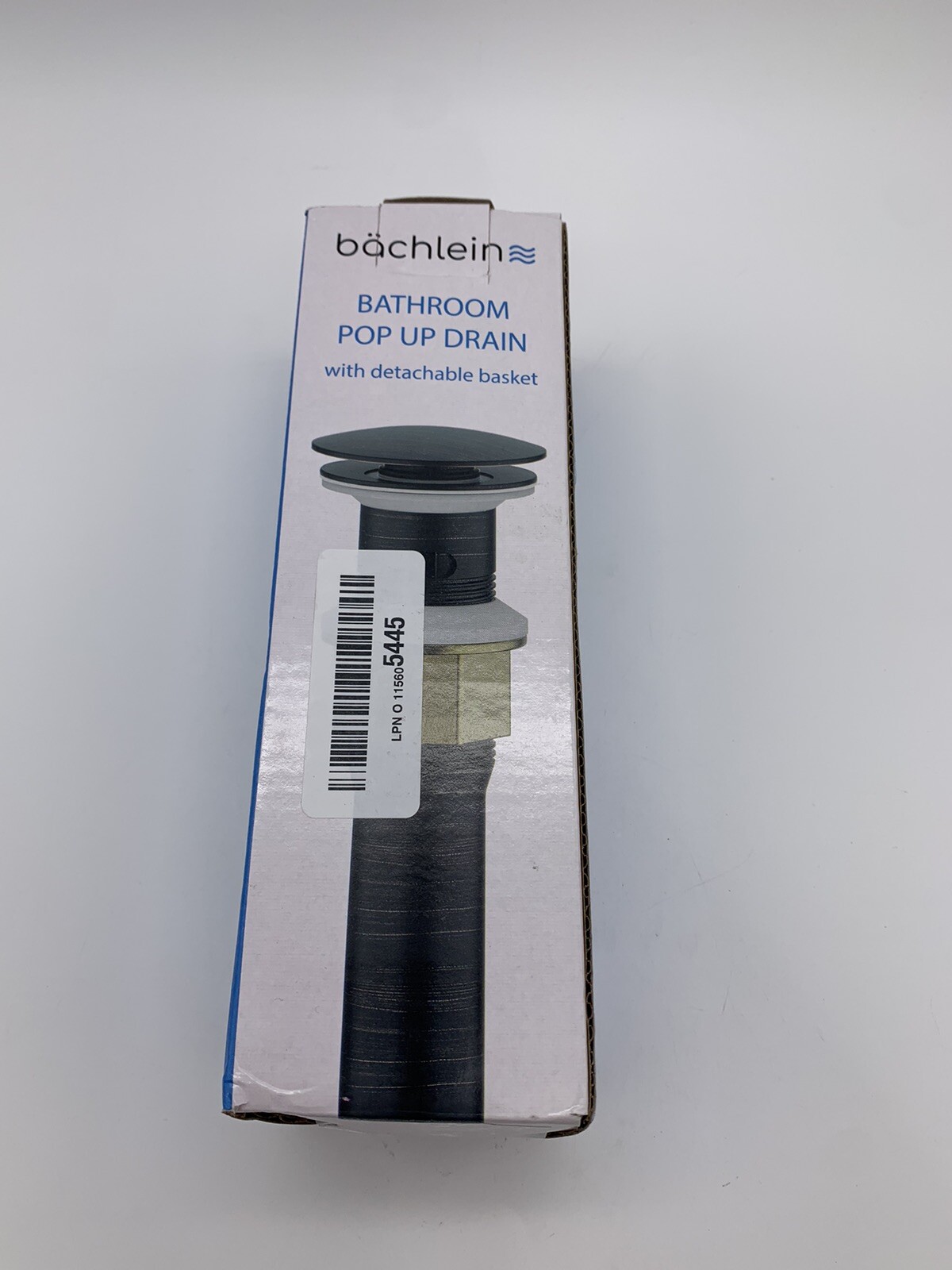 Bachlein Bathroom Sink Drain With Overflow-Oil Rubber Bronze Pop Up Drain