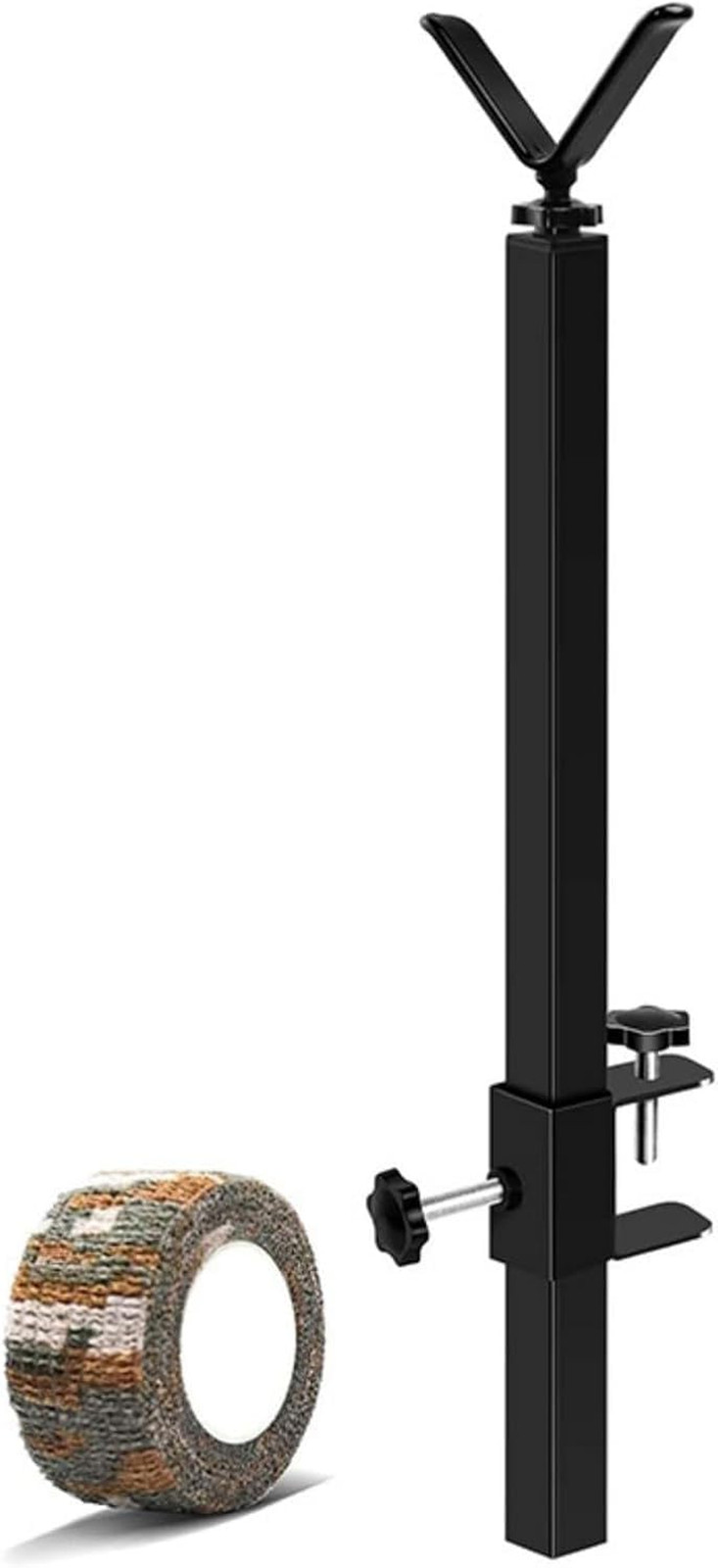 Adjustable Tree Stand Stabilizer with Y-Shaped Support Sticks - Portable Metal B