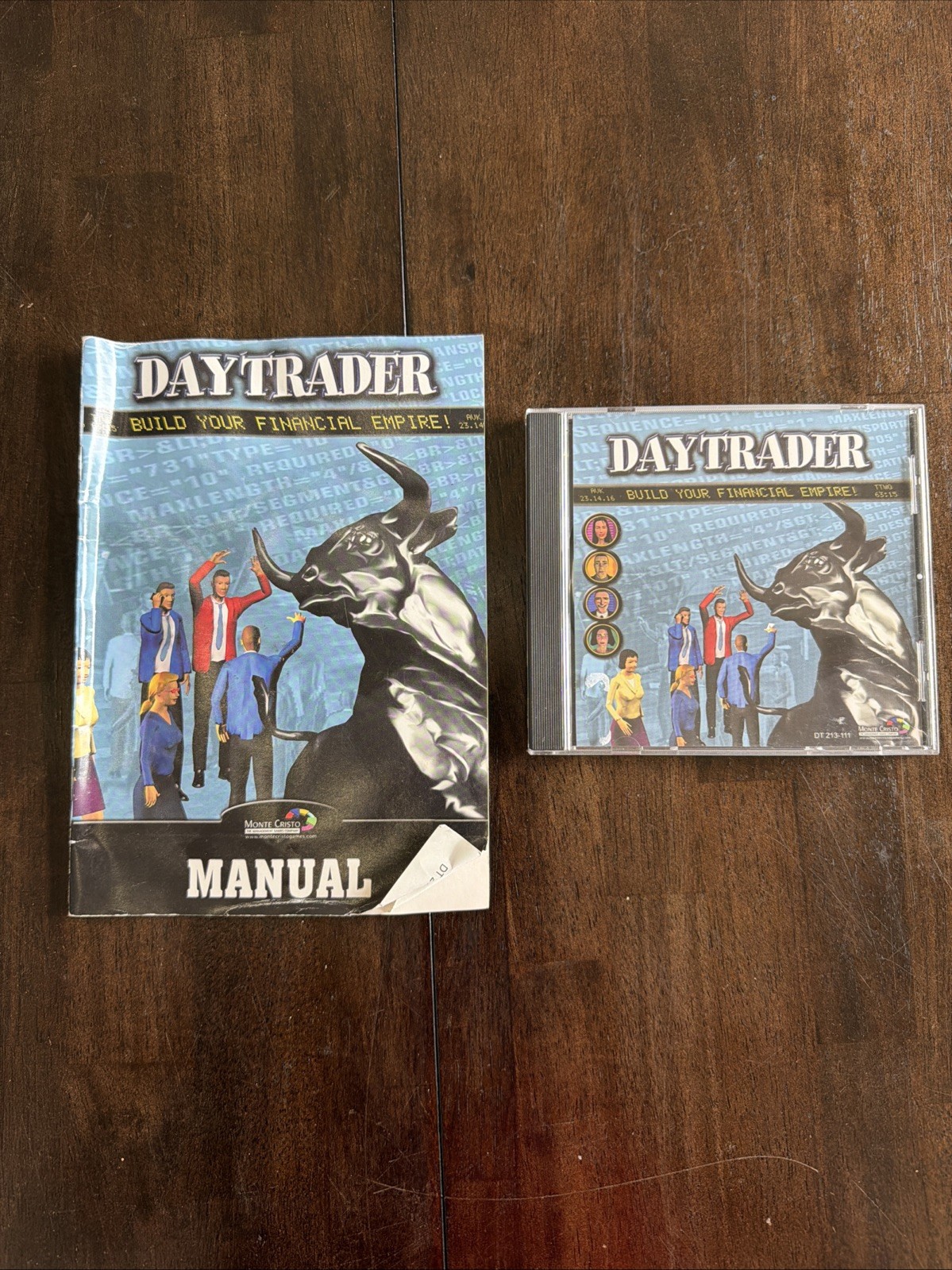 Day Trader PC Game CD Trade Buy & Sell Stocks Market Build Your Financial Empire