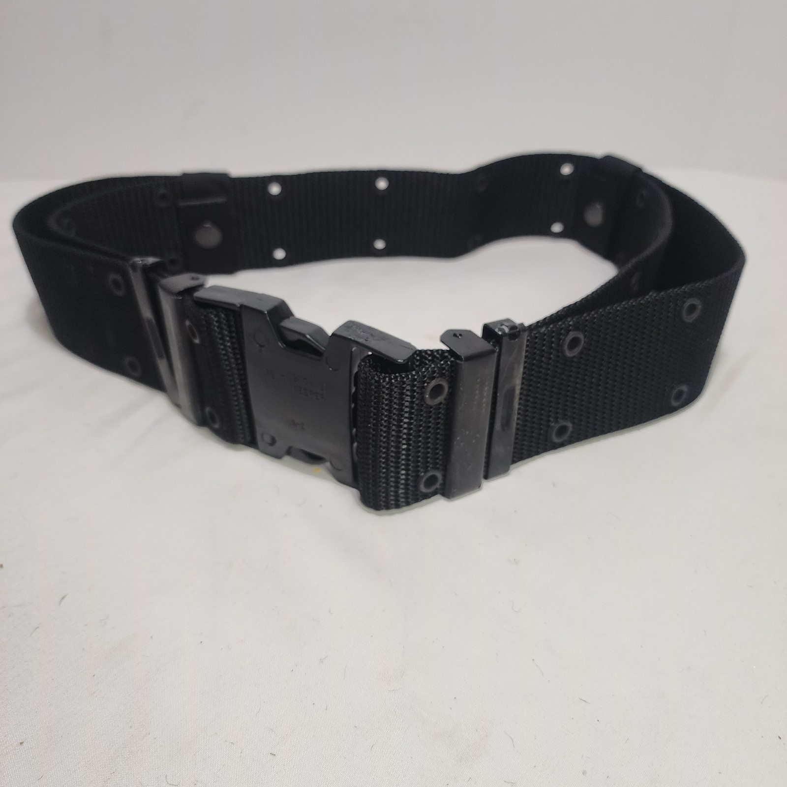 S. Korea Military Surplus K-2 Buckle Keeper BLACK Military QD Pistol Belt - NEW
