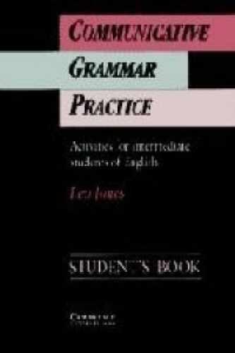 Communicative Grammar Practice Student's - Paperback, by Jones Leo - Very Good