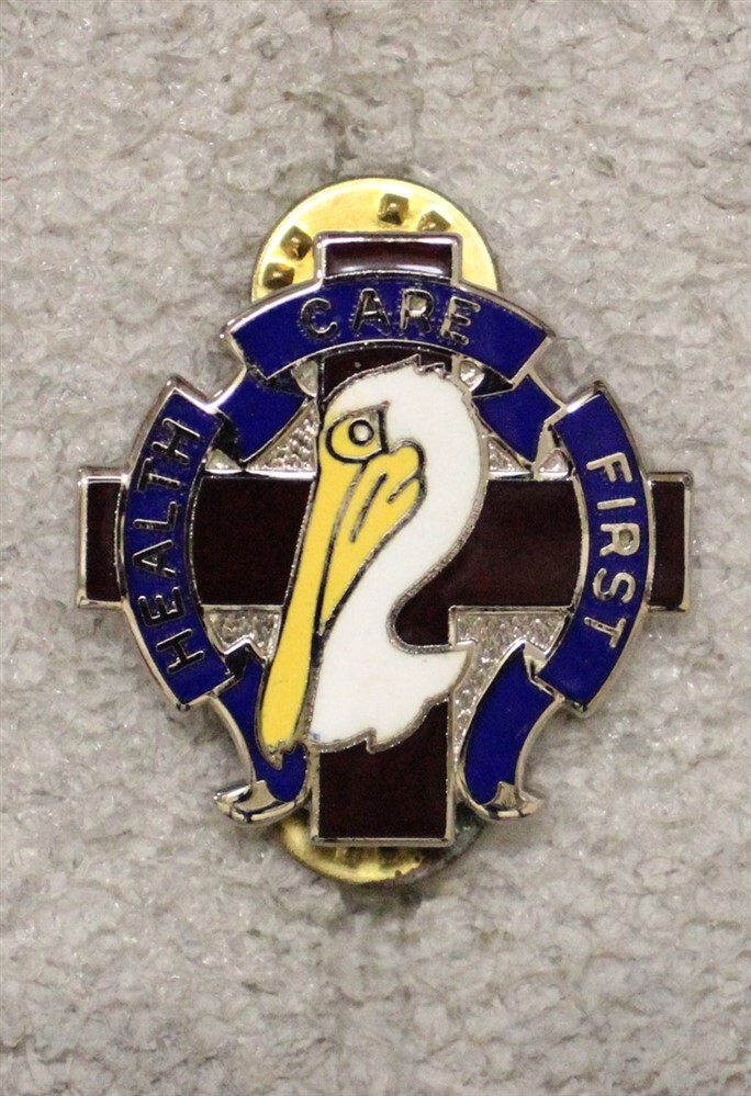 U.S. Army DI Pin: 4010th Army Hospital (medical) - c/b, G23
