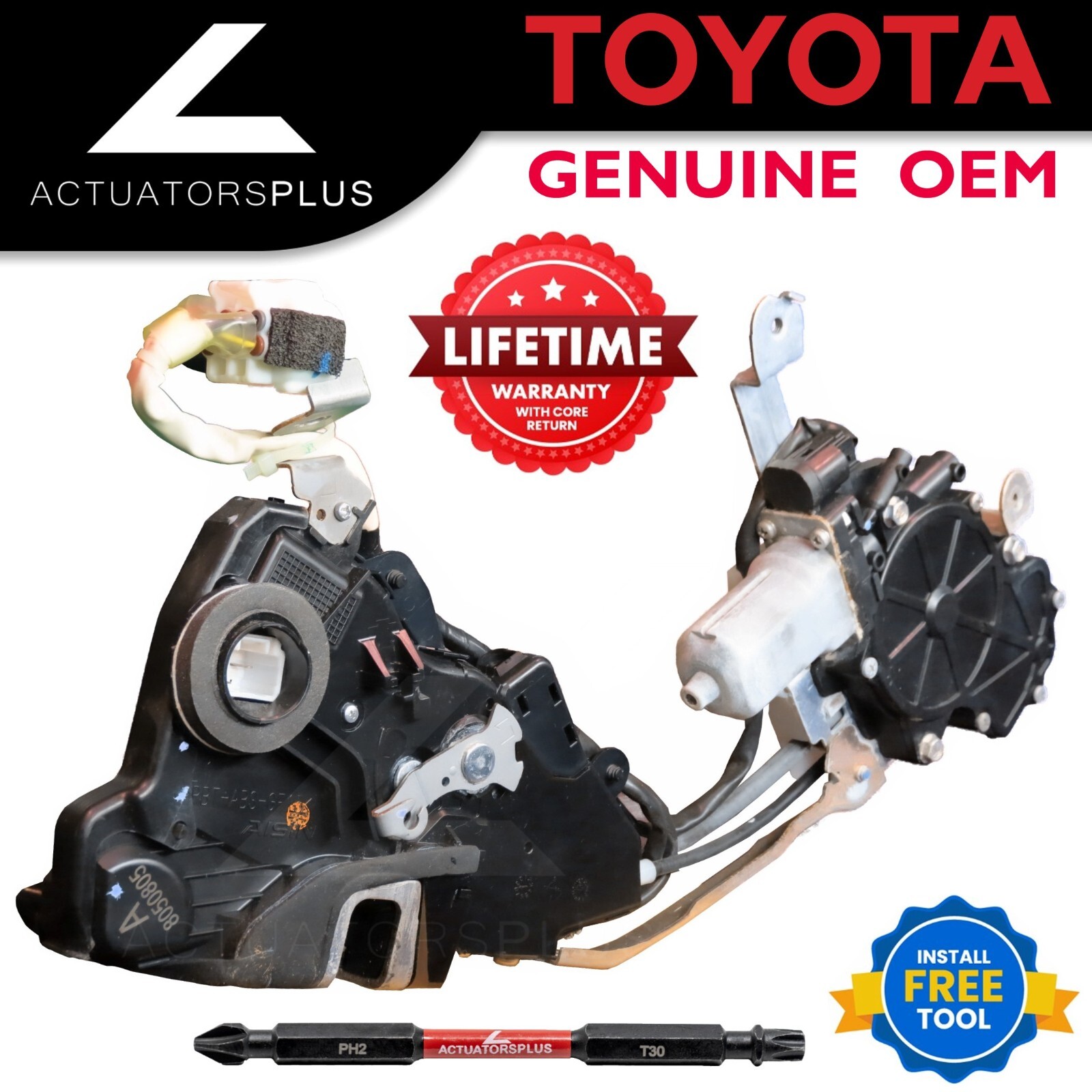 Lexus LS460 Genuine OEM Front Left Door Lock Latch Actuator W/Easy Closer 07-09