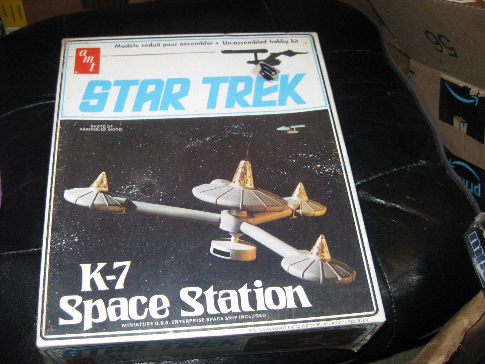 Sealed K-7 Space Station 1:7600 Scale Model Kit from 1970s - #S955