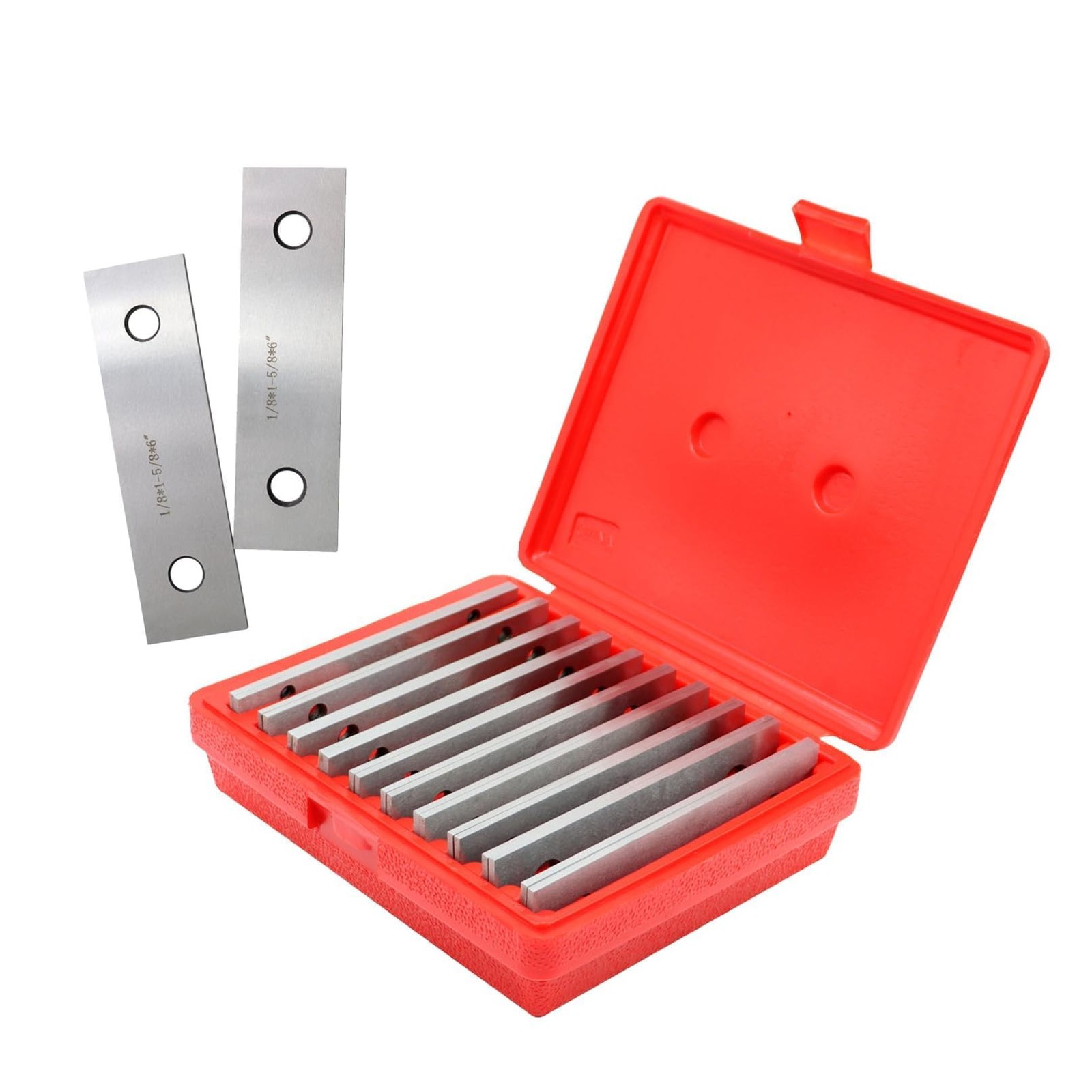10 Pairs Precision Parallel Set 1/8" x 6" Accuracy 0.0002" Thin...