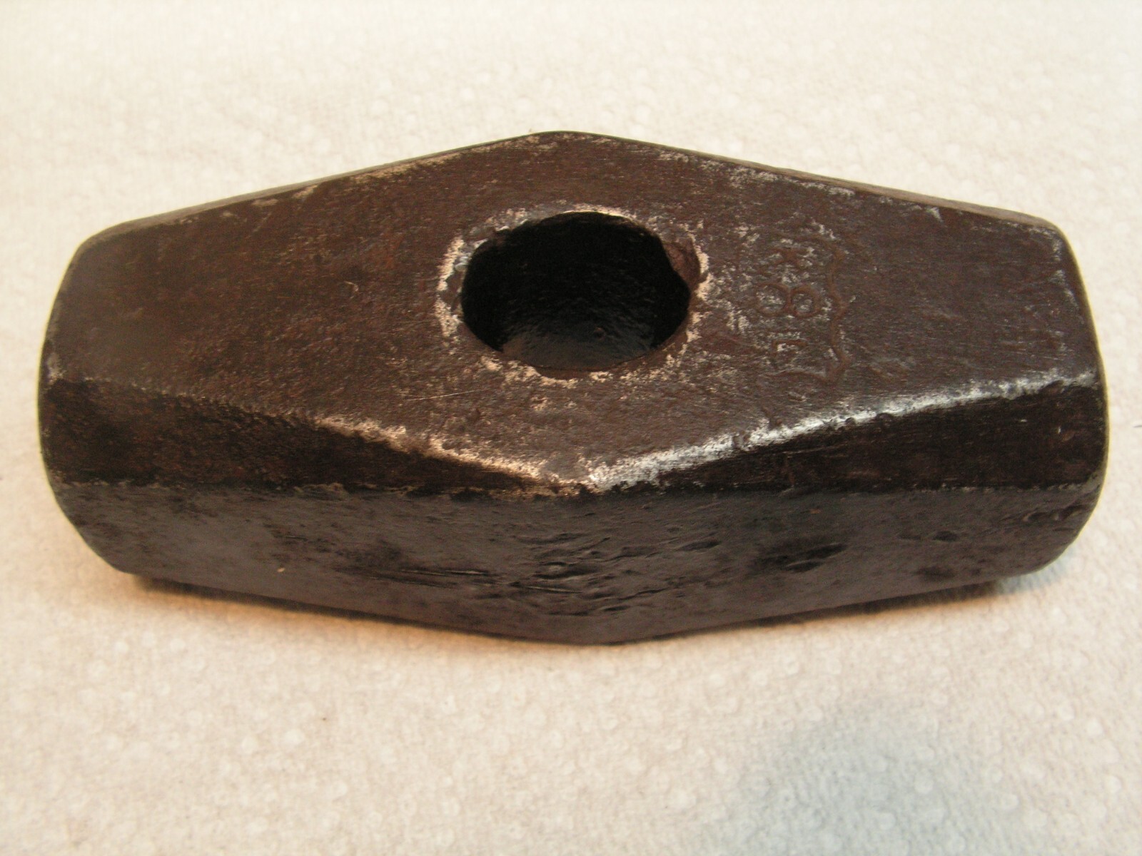 VINTAGE ANTIQUE 8LB SLEDGEHAMMER K8L BALDWIN TRAIN P.A. RAILROAD - VGC - USA!