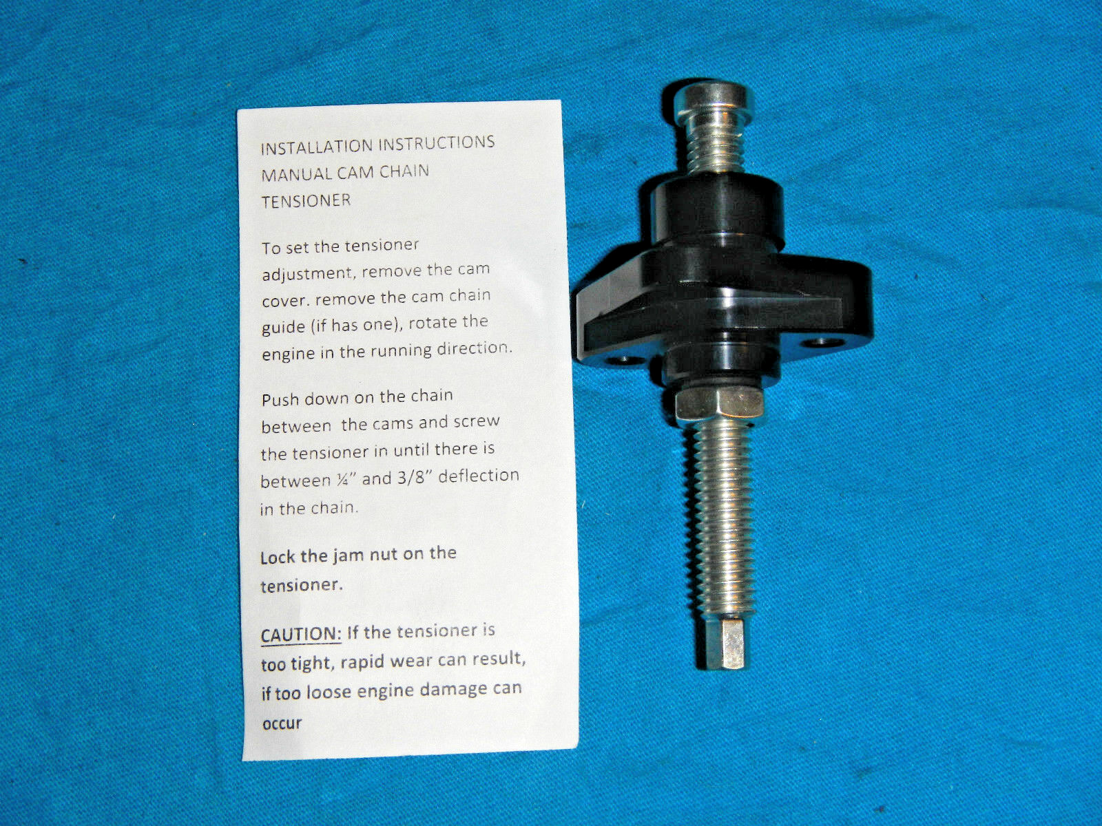 TIMING CAM CHAIN TENSIONER MANUAL ADJUSTER TRIUMPH 675 TRIPLE STREET DAYTONA
