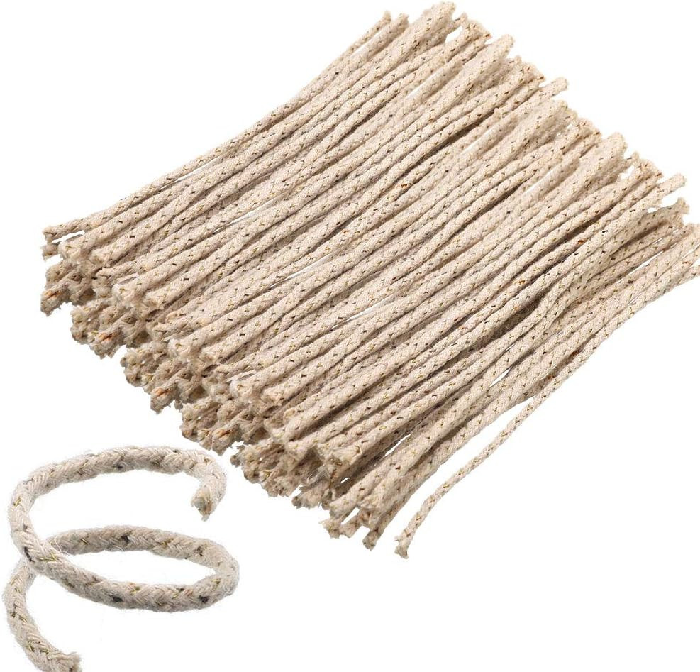 100Pcs Oil Lighter Wick Copper & Cotton Material Kerosene Petrol Lighter Accesso