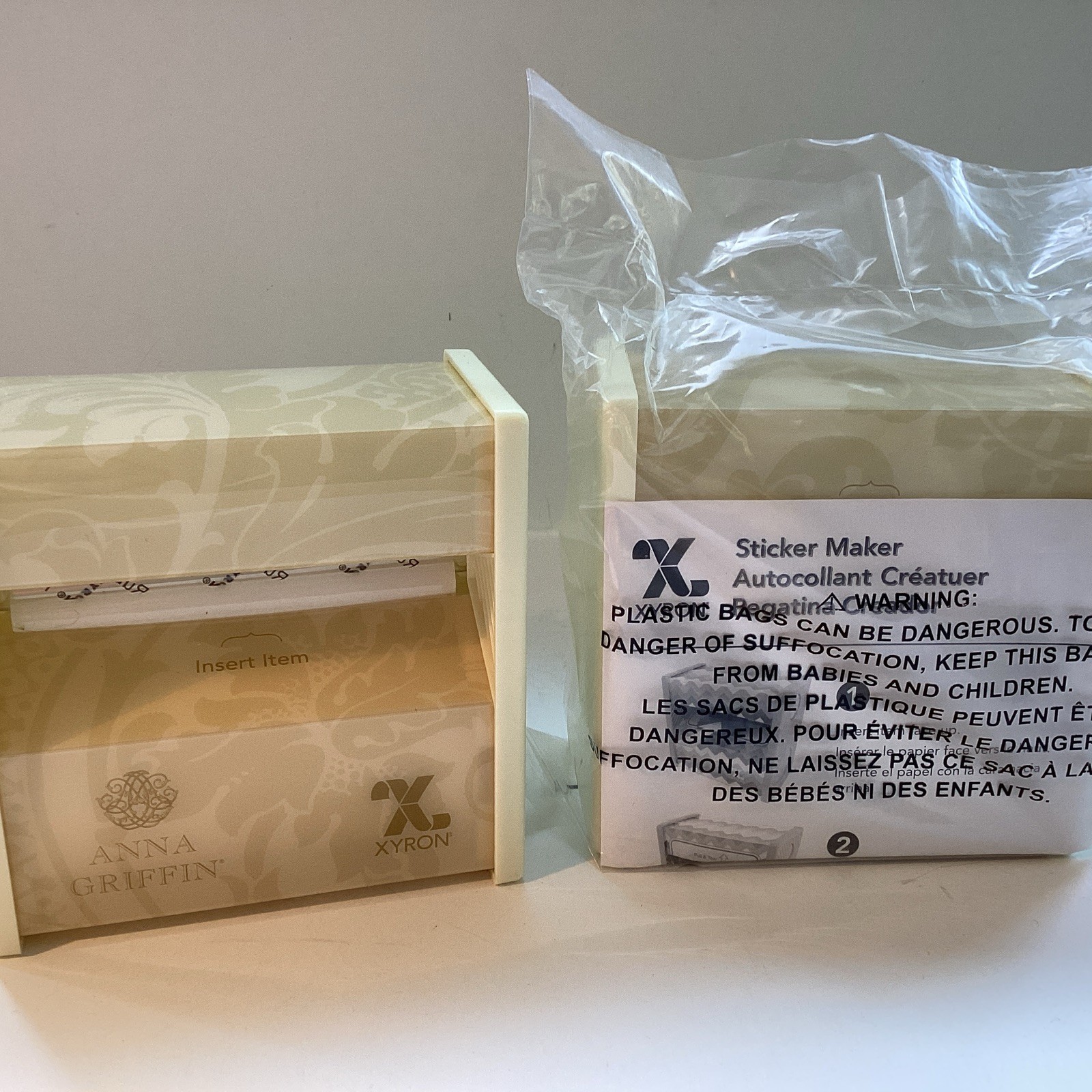2 Anna Griffin Xyron Disposable Sticker Makers
