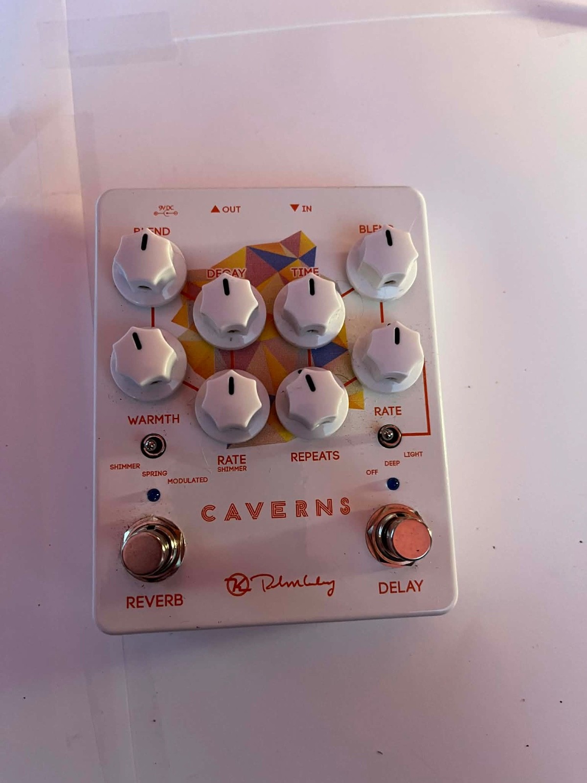 Keeley Caverns V2 Delay/Reverb Effects Pedal