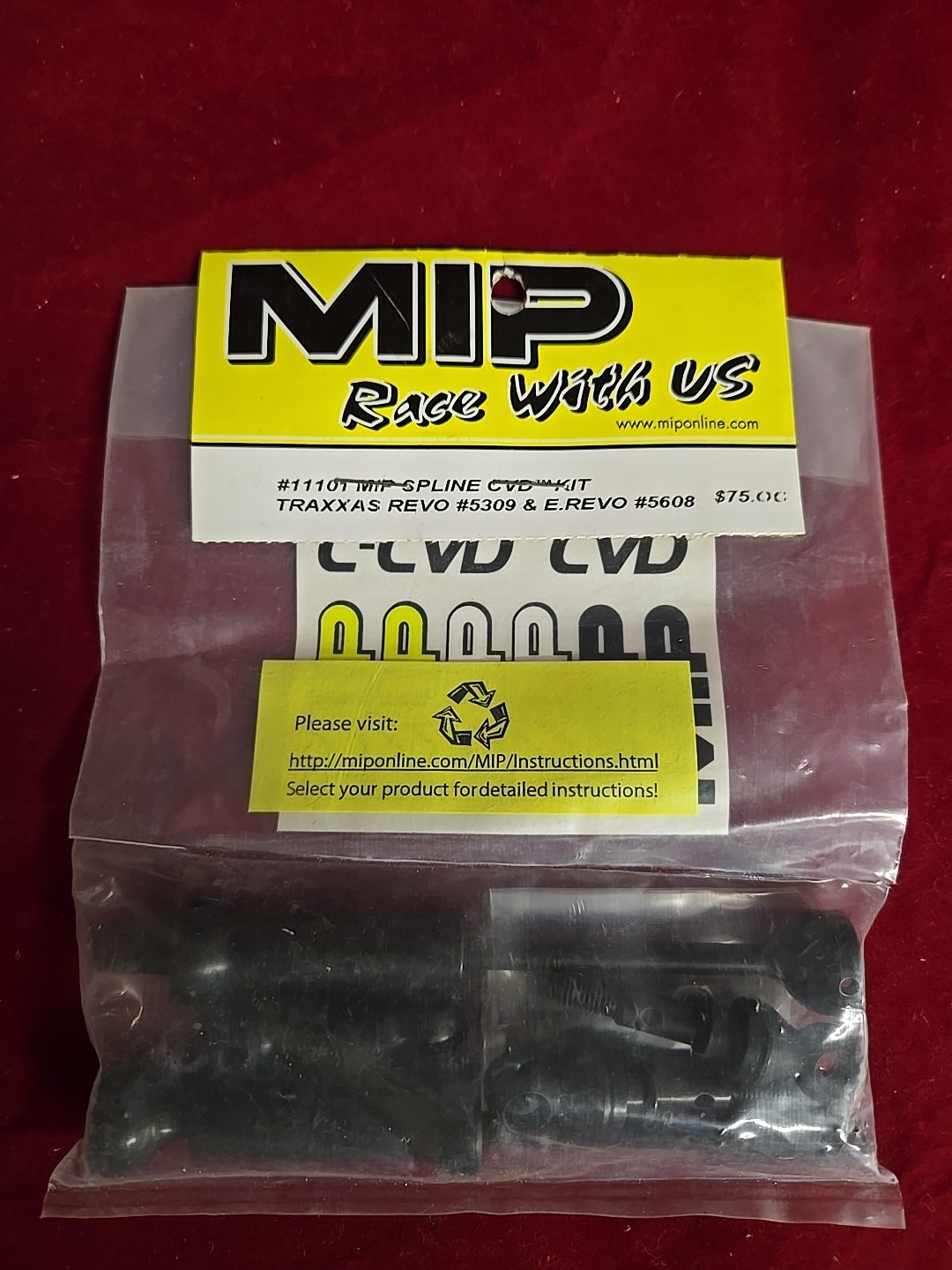 MIP #11101 Spline CVD kit Traxxas Revo #5309 3.3 And Revo #5608 Brushless REVO