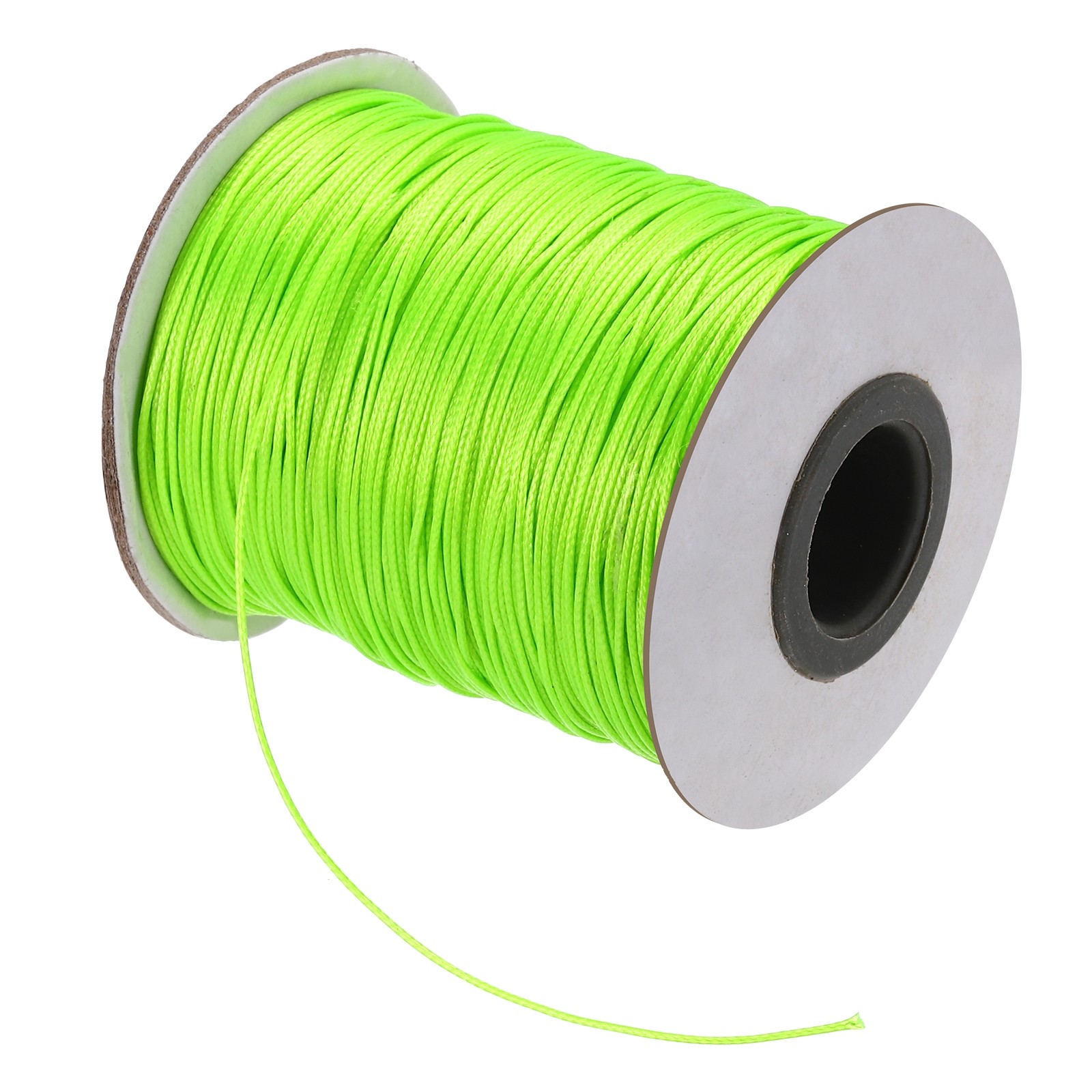 Emerald Green 0.5mm Waxed Cord 175 Yard Wax Bead Thread String for Jewelry