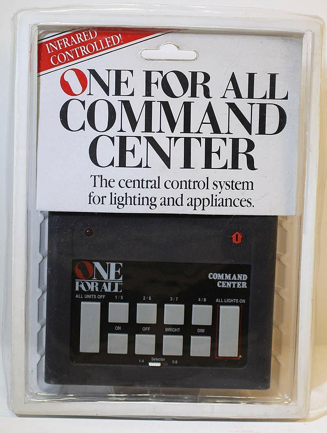 One For All Command Center Wireless Control Pad Model No. URC 3000 New