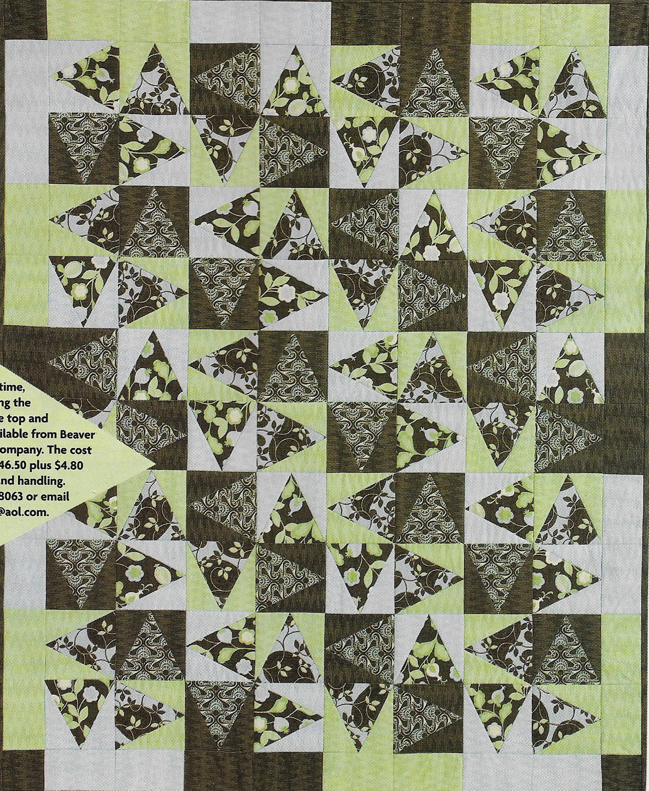 City Girl Quilt quilting pattern instructions