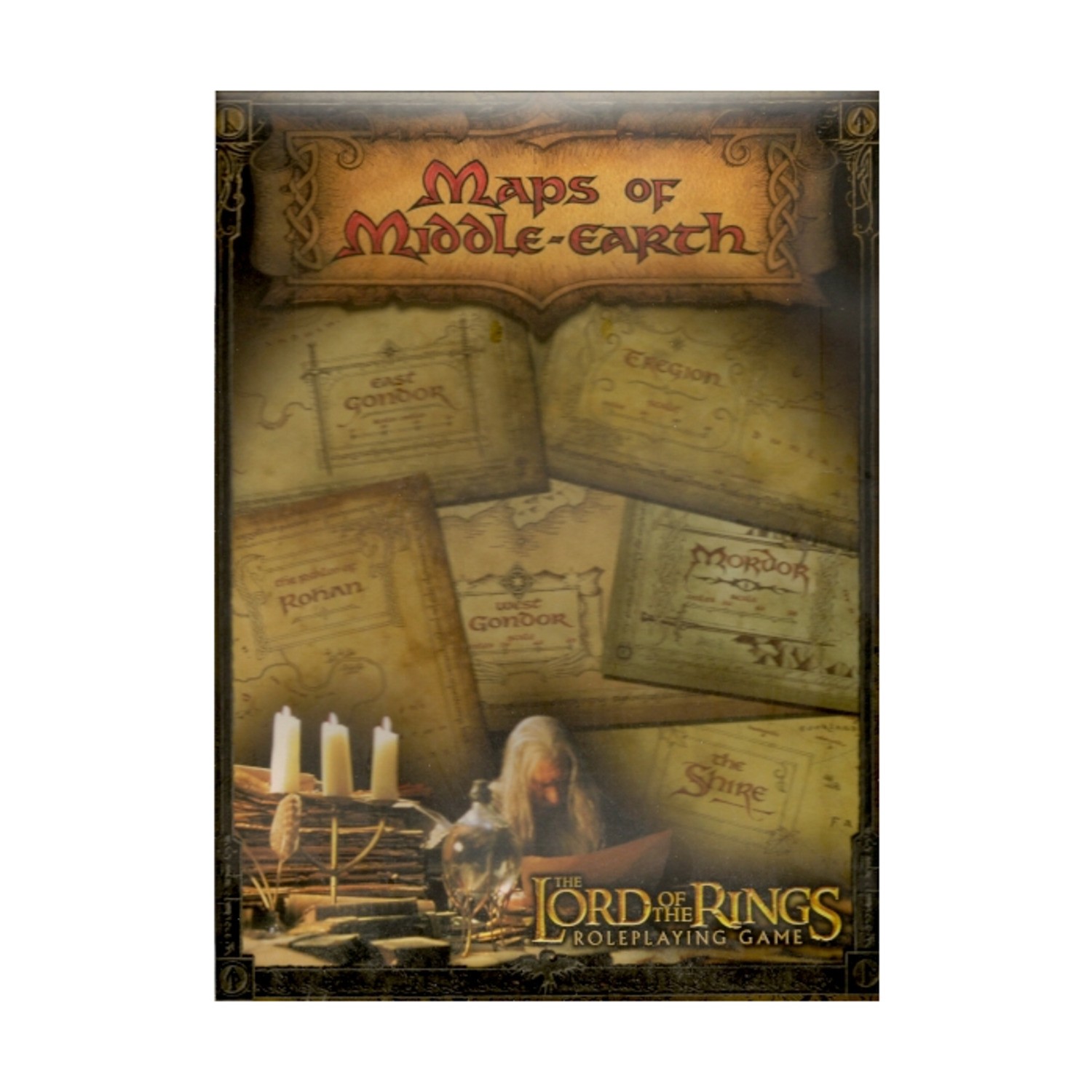 Decipher LotR RPG d20 Maps of Middle-Earth EX/NM
