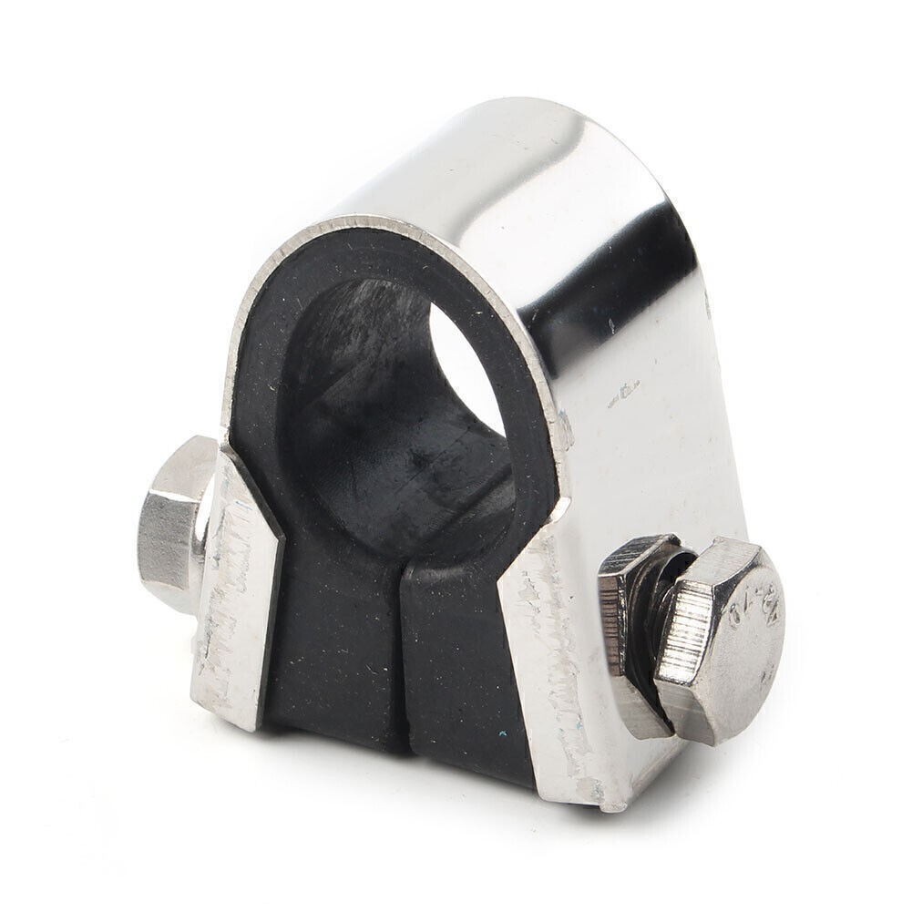 Speedo Clamp Gauge Rubber For 7/8" 1" Handlebar Mounting Bracket Motorcycle