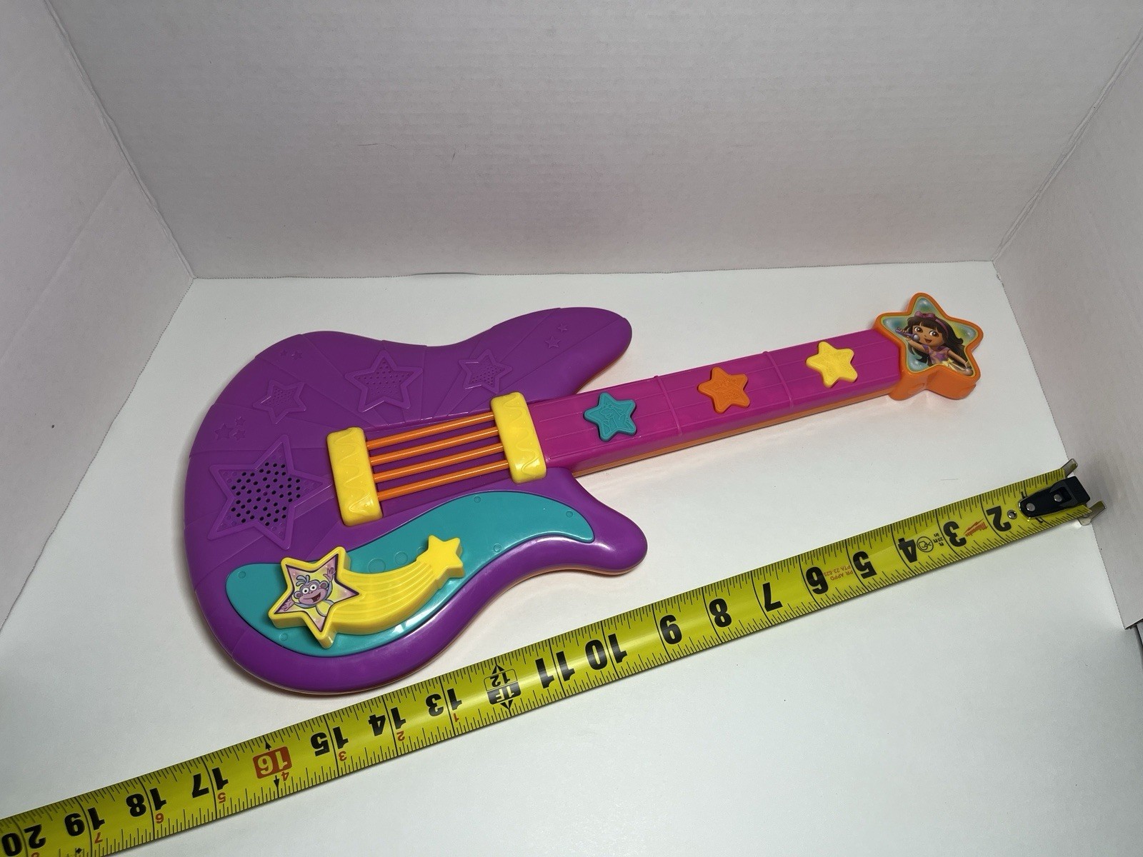 Dora The Explorer Electric Guitar 2012 Mattel Tested Works