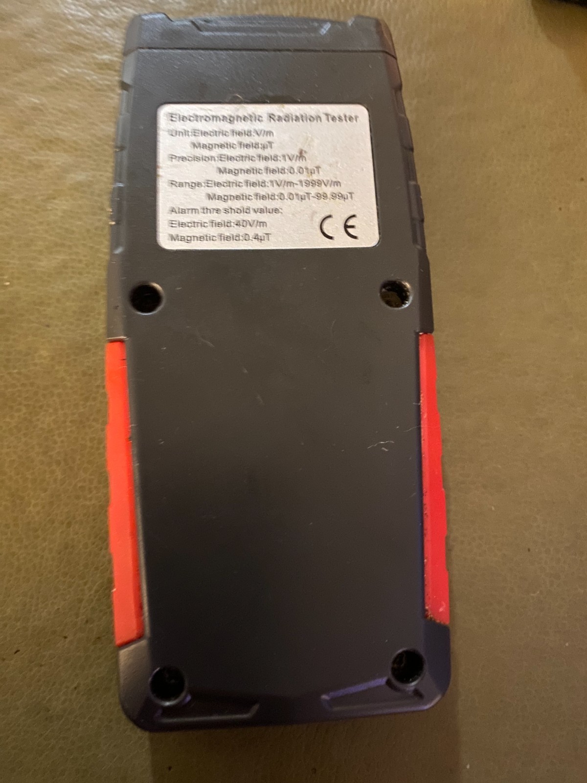 EMF *Electromagnetic Radiation Tester *gently used *ghost hunting tool *tested