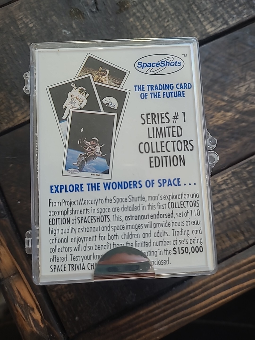 1990 Space Shots Series 1 Limited Collectors Edition Set (110 cards) New Sealed