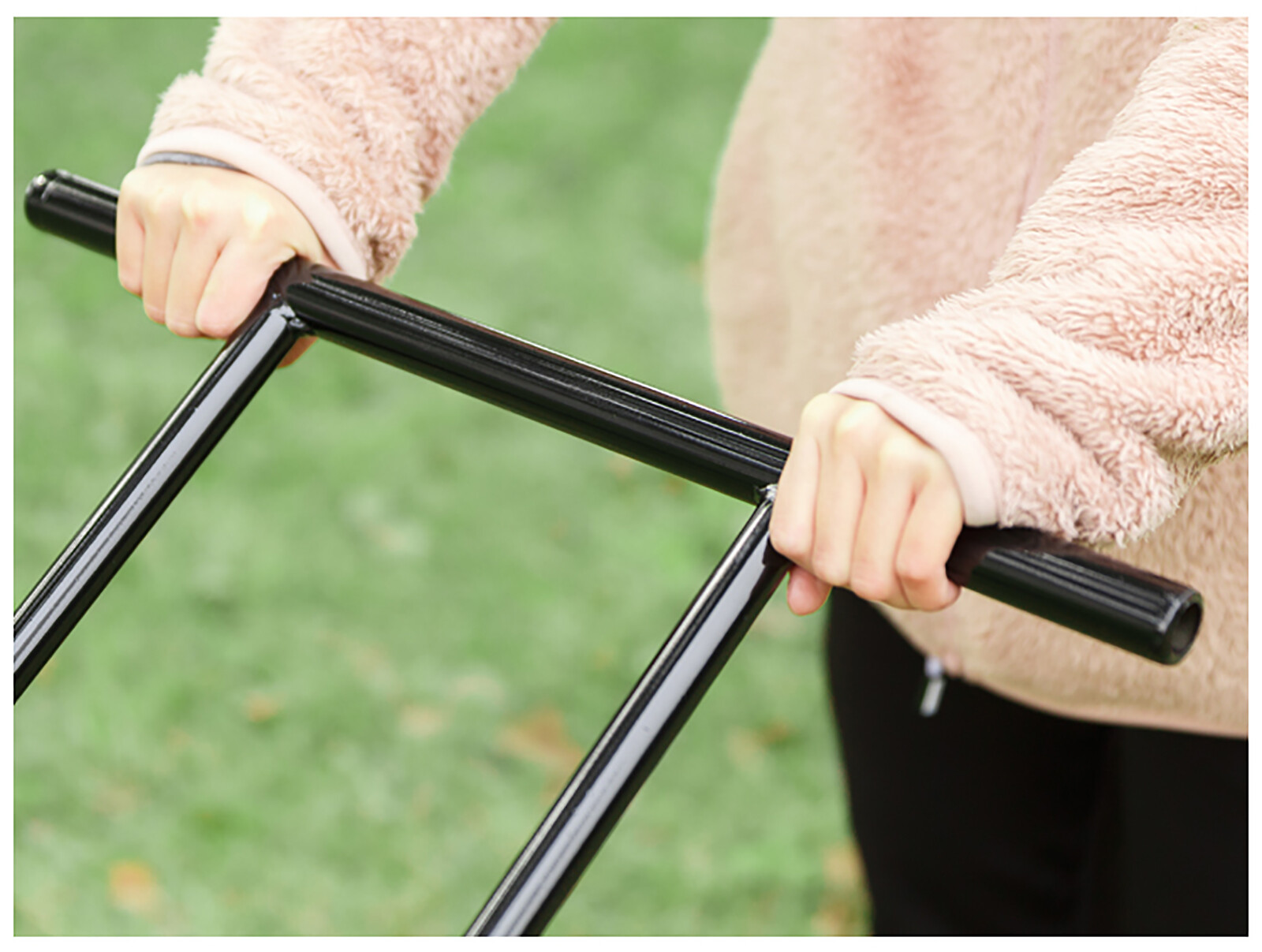 Spreader-Walking Garden Seeder Precision Row Seed Planter Lawn Applicator Tool