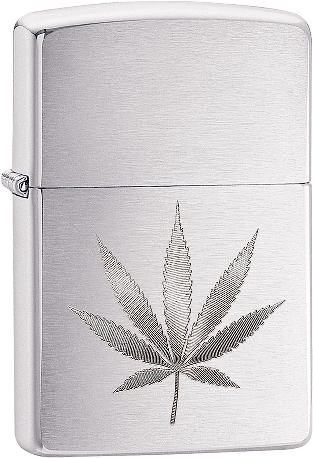 Zippo Brushed Chrome Pocket Lighter 29587