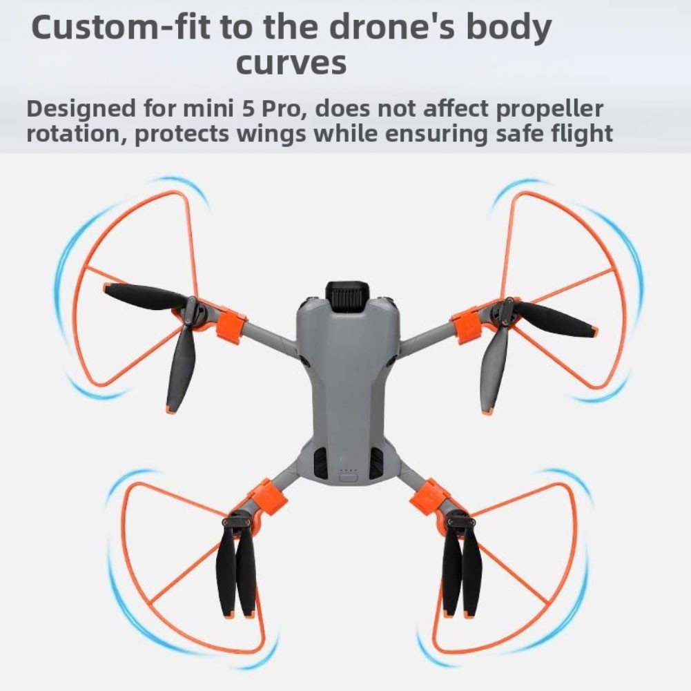 Lightweight Propeller Guard for DJI For Mini 5Pro ABS Material Quick Attach