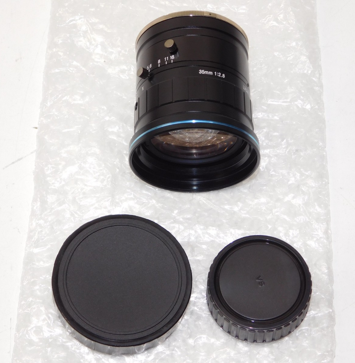 New VST VS-L3528 35mm F/2.8 Macro Line Scanning Industrial Camera Lens F-Mount