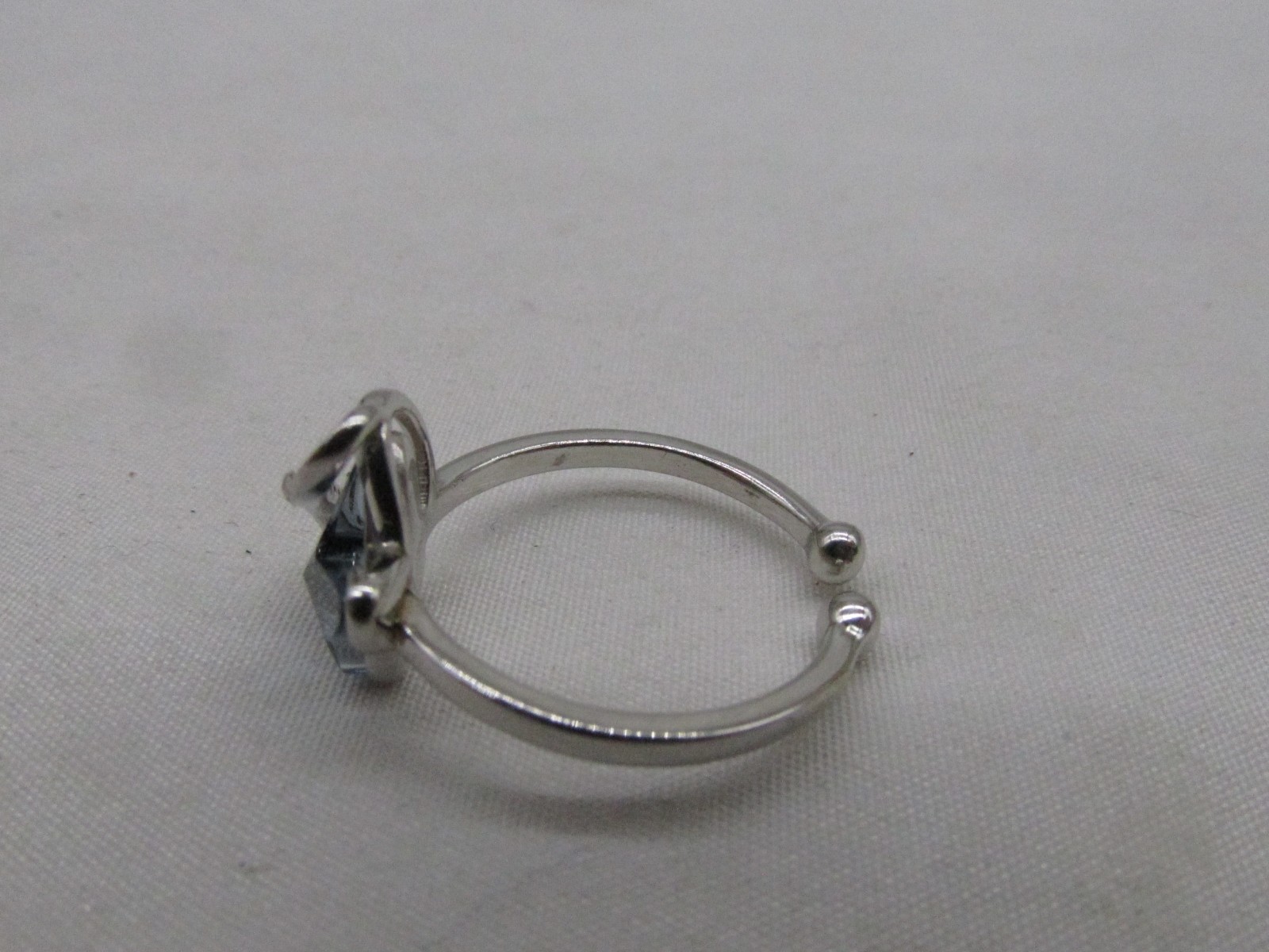 Sterling Silver Butterfly Design Toe Ring Adjustable Sz 6 #786
