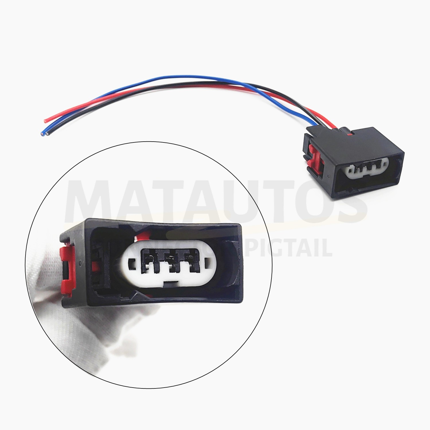 3 Wire Headlight Connector Repair For Jeep Patriot 2007-2017 Compass 2009-2011