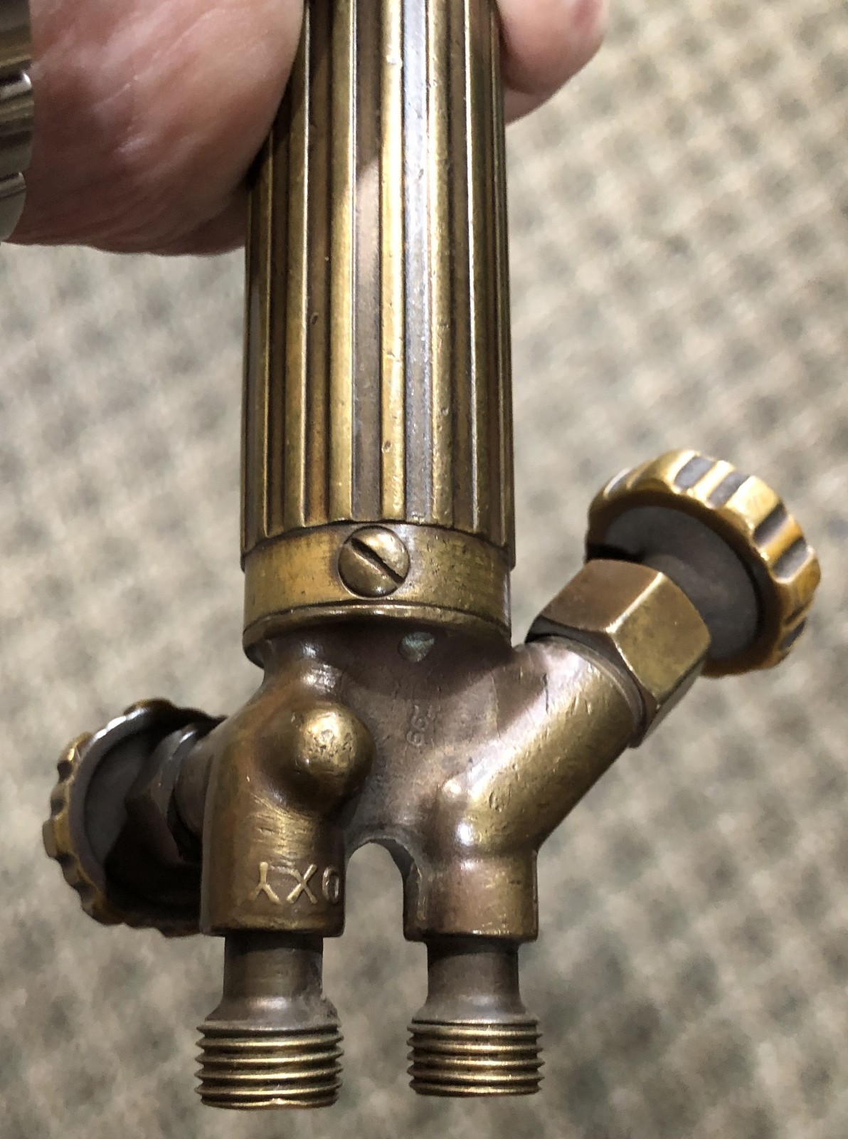 Oxweld CW-23 Angle Head Cutting Torch Attachment with W-17.