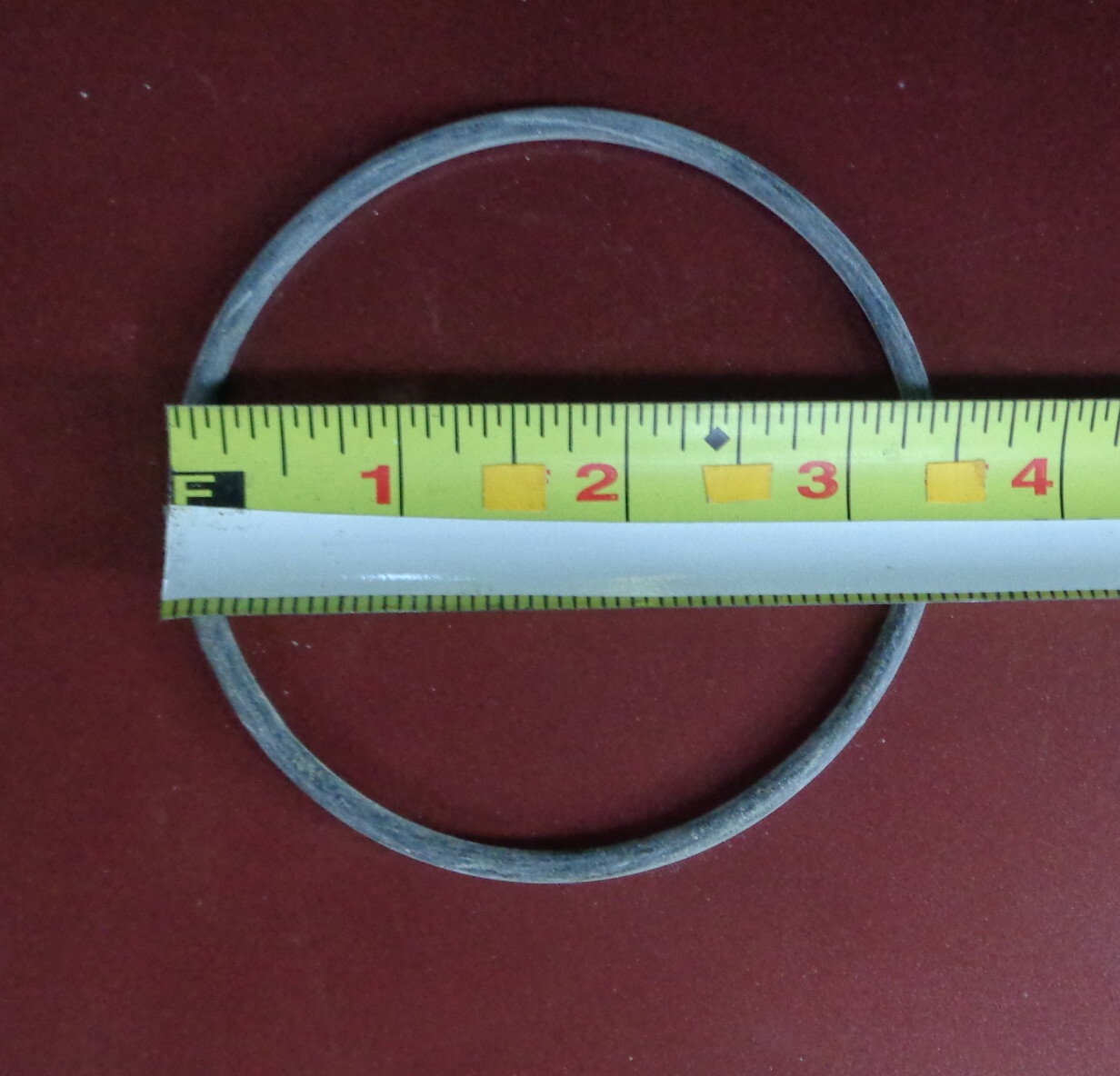 Round Rubber O Ring Belt 11" circumf VCR Projector Turntable Reel 3.4" Diameter