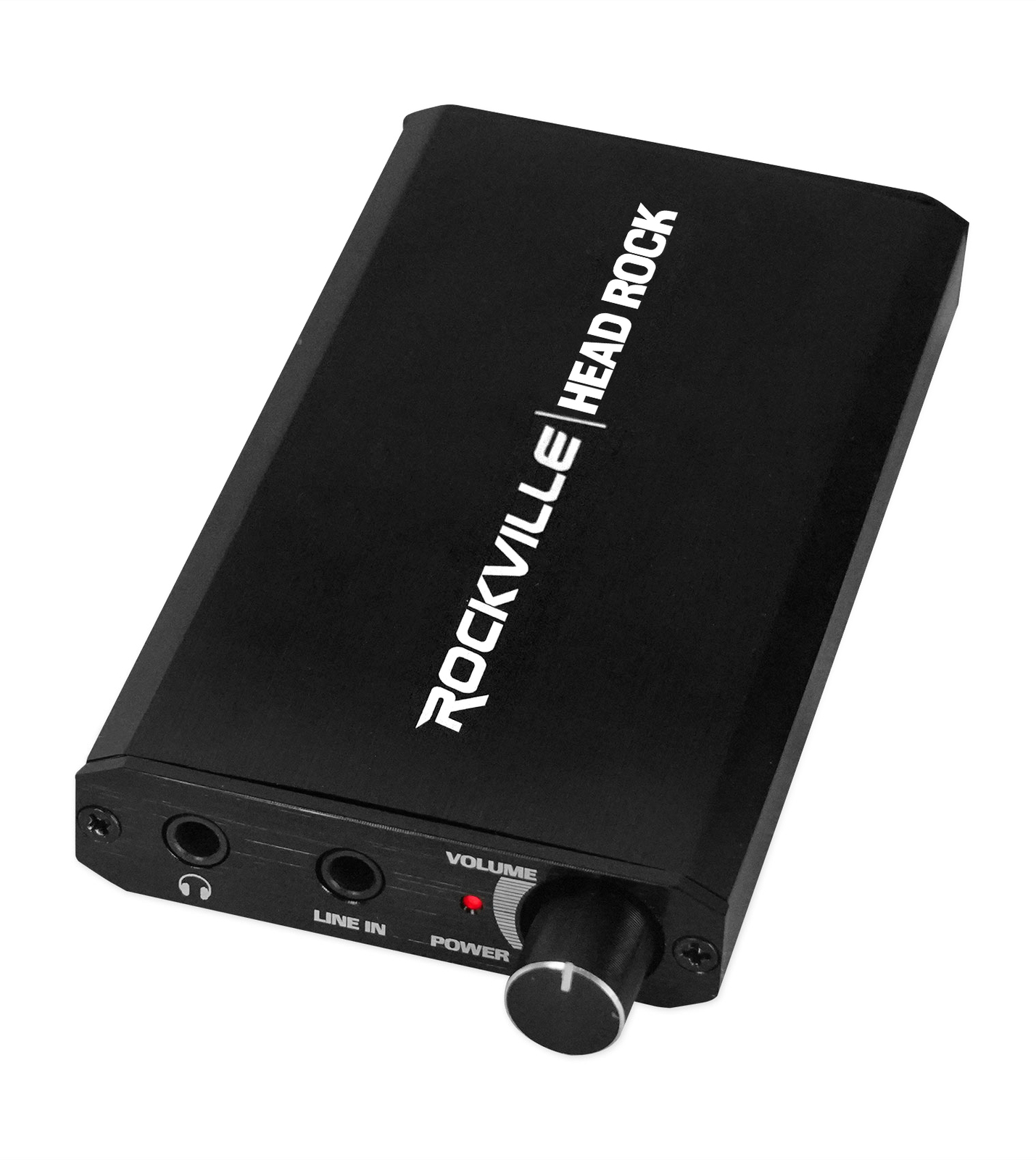 Rockville HeadRock Battery Powered 16 ohm – 300 ohm Headphone Amplifier Amp