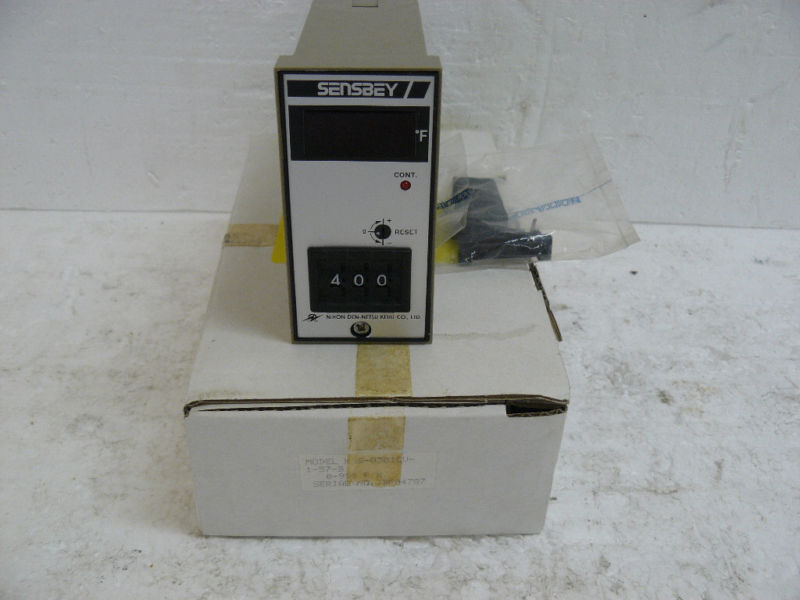 SENSBEY KSS-0301CV-1-57-B TEMPERATURE CONTROLLER NEW