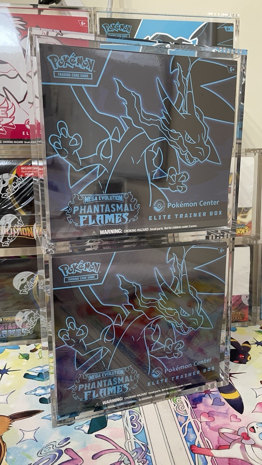 POKEMON ETB DISPLAY MAGNETIC CASE PROTECTOR ELITE TRAINER BOX PREMIUM QUALITY