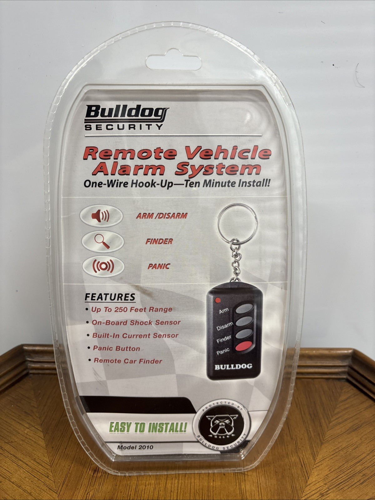 Bulldog Security Remote Vehicle Alarm System 2010 Arm Disarm Finder Panic NEW OS