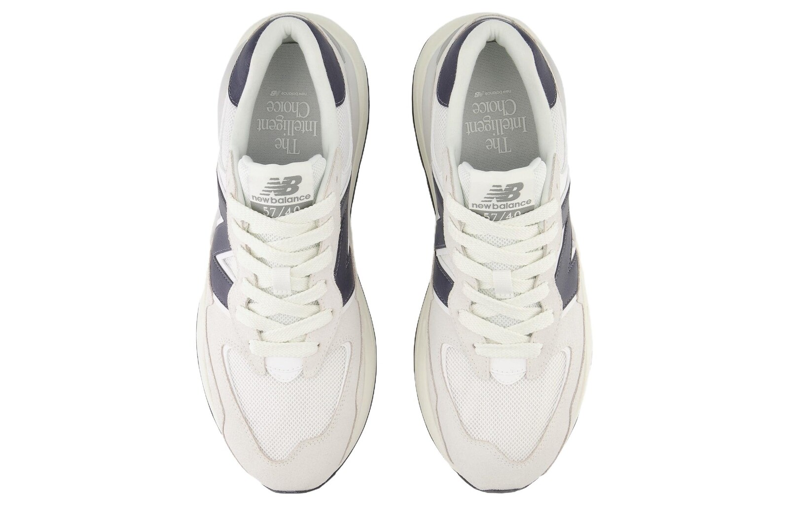New Balance 57/40 Low White Navy - M5740ESC