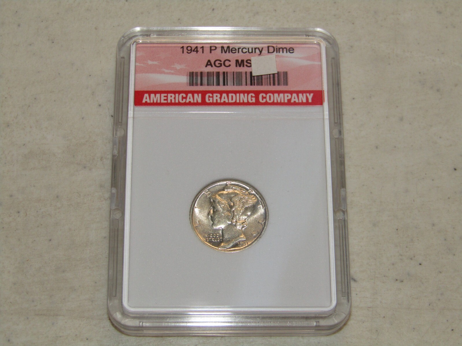 1941 P CH BU MS MERCURY DIME 1941P MINT ISSUE CHOICE BU SILVER