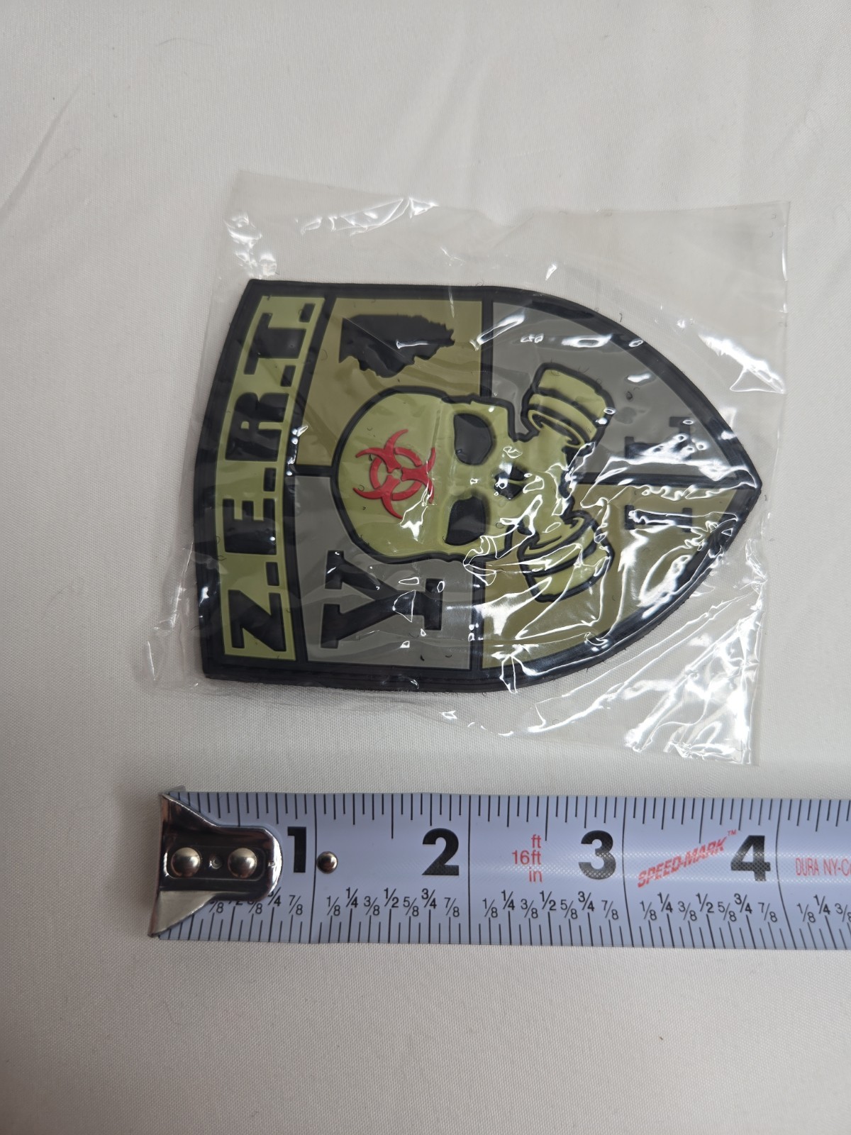 ZERT NATION Illinois State PVC Morale Patch Zombie Zero Day