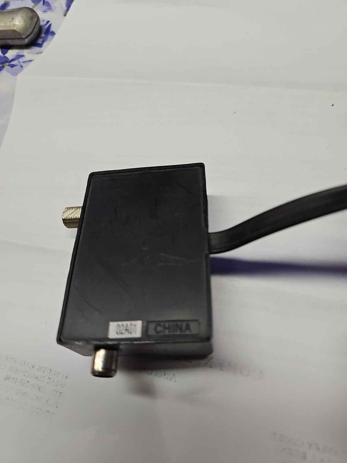 Vtg Radioshack Rf Game/Tv Adapter !!!