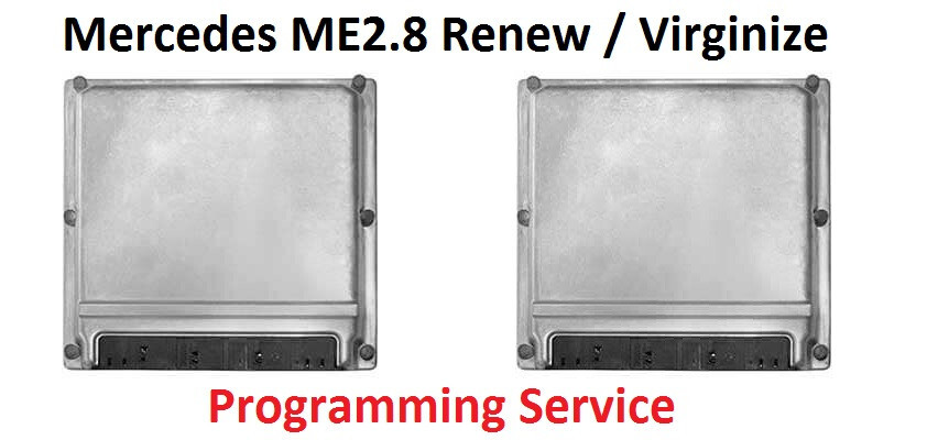 Mercedes Benz ME2.8 ECU ECM Cloning Virginizing Renewing Programming V6 V8 