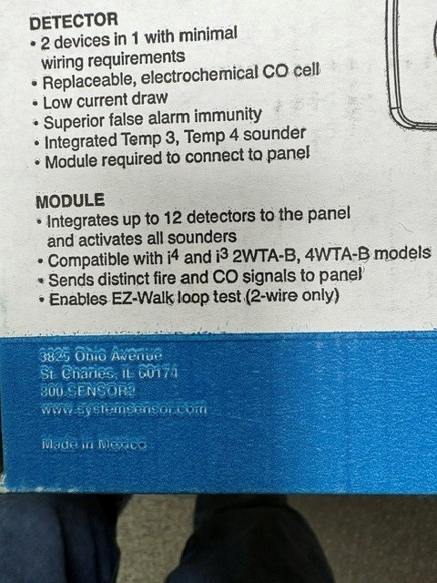 System Sensor COSMOD2W 2-Wire i4 Interface Module