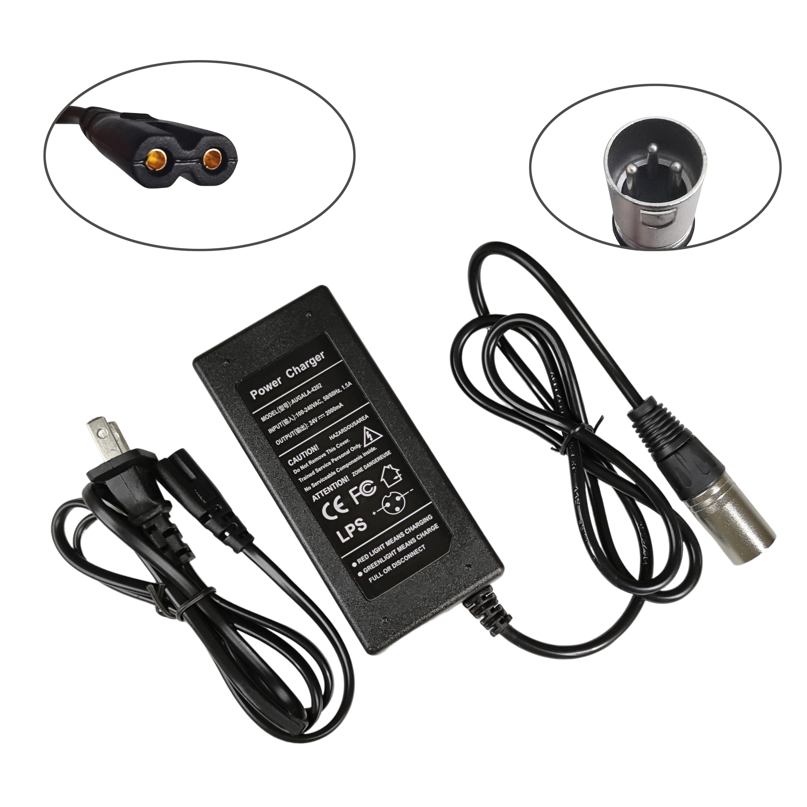 Battery Charger for Jazzy Power Chair Pride Hoveround Mobility Schwinn S400 S500