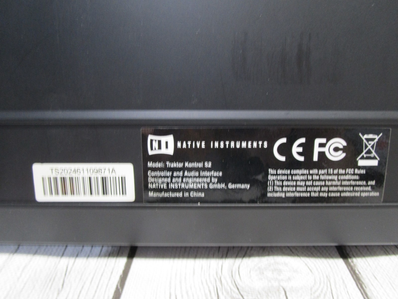 Native Instruments Traktor Kontrol S2 MK1 DJ Controller wPSU USB in Original Box