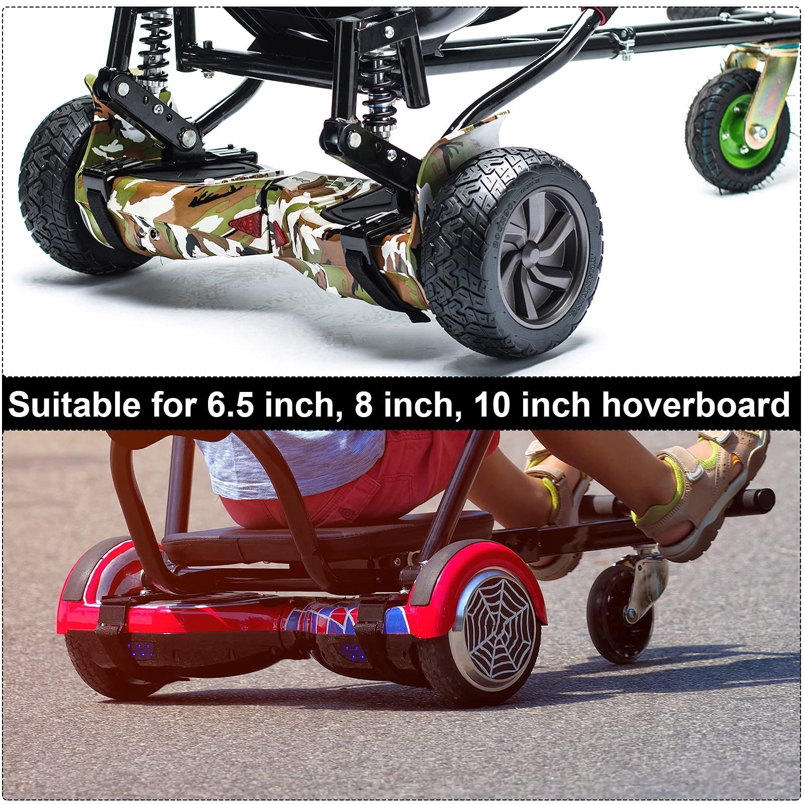 Aodaer 8 Pack Adjustable Hoverboard Straps Replacement Straps and Strap Prote...
