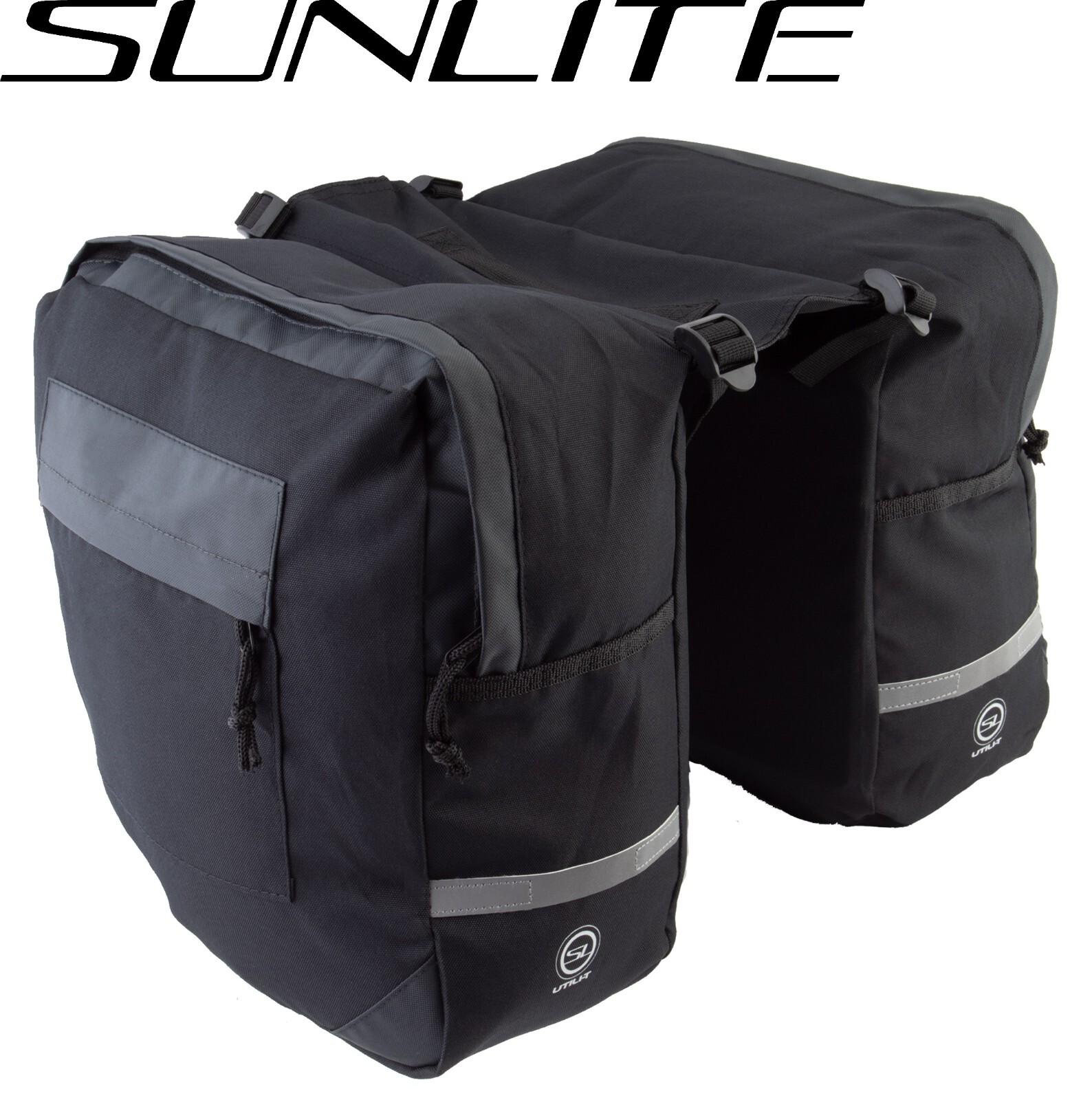 Bag Sunlite Pannier Utili-T 1 Rack Top Black