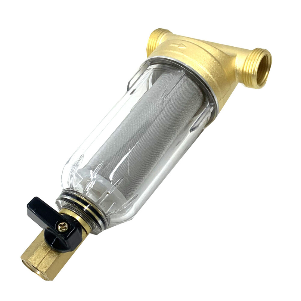Whole House Spin Down Water Pre-Filter Sediment Water Filter Reusable