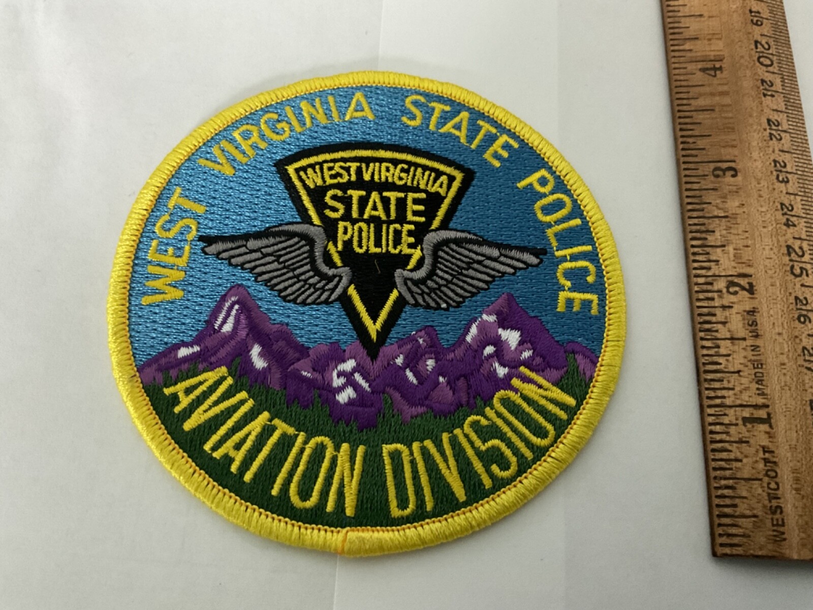 West Virginia State Police Aviation Division new  collectable patch full size