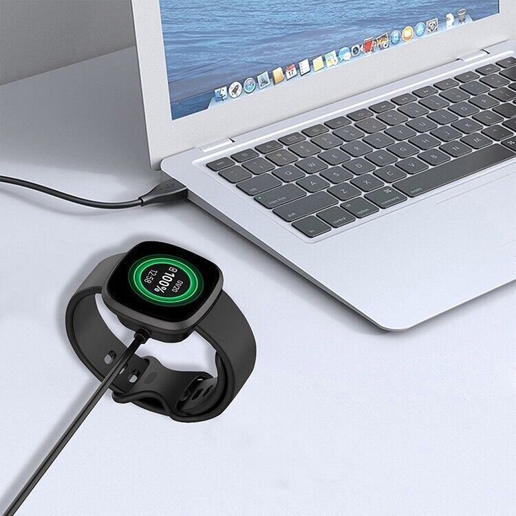 Wireless Charger For Fitbit Sense / Versa 3 Watch USB Fast Charging Dock Cable